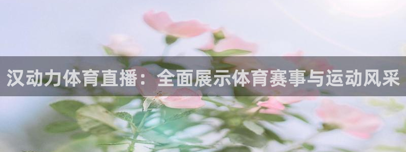 汉动力体育直播：全面展示体育赛事与运动风采